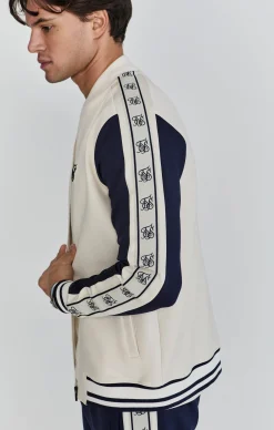 Ecru Bomber Jacket
