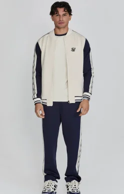Ecru Bomber Jacket