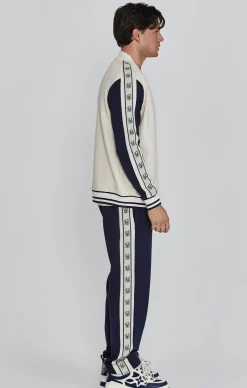 Ecru Bomber Jacket