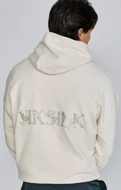 Ecru Filigree Hoodie