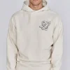 Ecru Graphic Hoodie