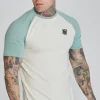 Ecru Green Raglan T-Shirt
