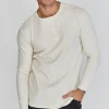 Ecru Henley T-Shirt