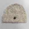 Ecru Knitted Beanie