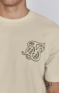 Ecru Logo T-Shirt