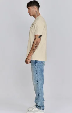 Ecru Logo T-Shirt