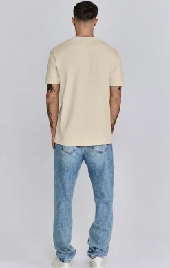Ecru Logo T-Shirt