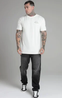 Ecru Relaxed Fit T-Shirt