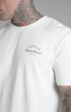 Ecru Relaxed Fit T-Shirt