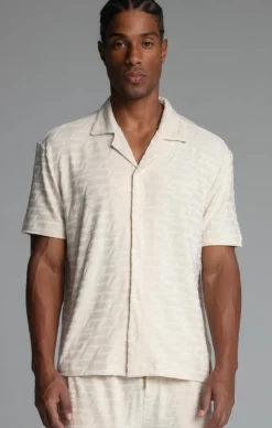 Ecru Towelling Shirt