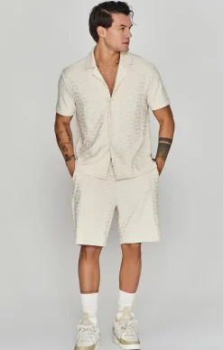 Ecru Towelling Shirt
