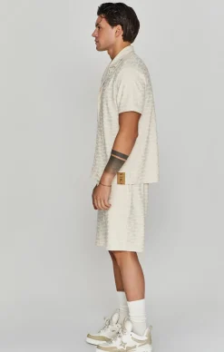 Ecru Towelling Shirt