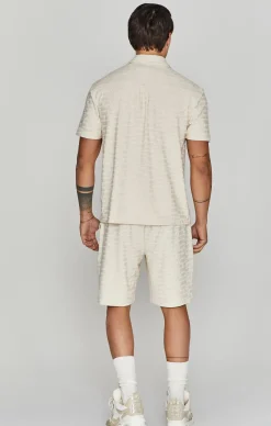 Ecru Towelling Shirt