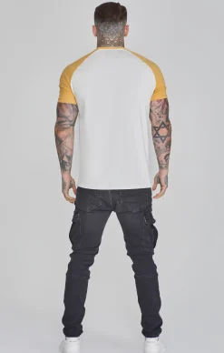 Ecru Yellow Raglan T-Shirt
