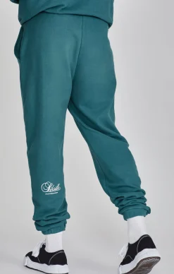 Green Graphic Joggers