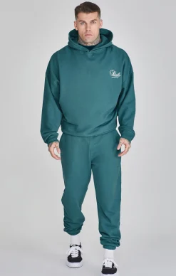 Green Graphic Joggers