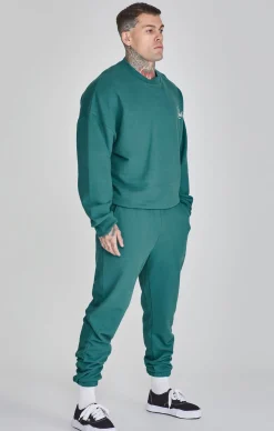 Green Graphic Sweater