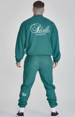 Green Graphic Sweater