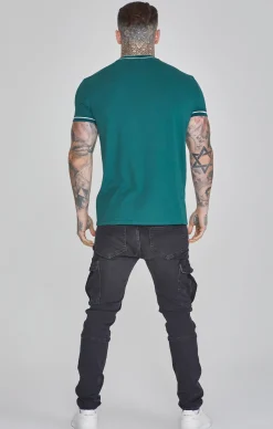 Green Muscle Fit T-Shirt