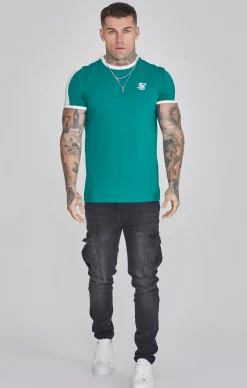 Green Ringer T-Shirt