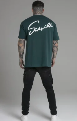 Green Script T-Shirt