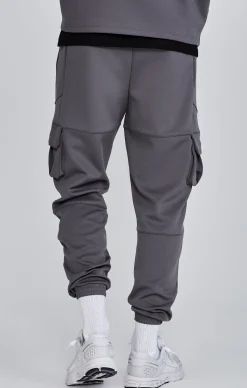 Grey Cargo Joggers