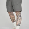 Grey Cargo Shorts