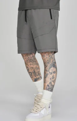 Grey Cargo Shorts