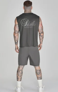 Grey Cargo Shorts