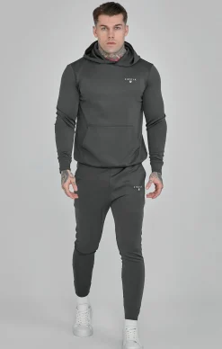 Grey Essentials Poly Hoodie