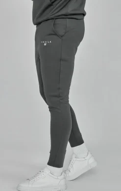 Grey Essentials Poly Joggers