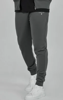 Grey Essentials Poly Track Pants