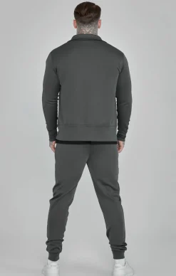 Grey Essentials Poly Track Pants