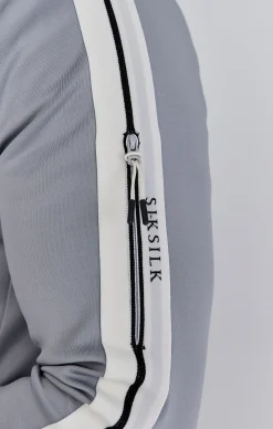 Grey Full Zip Hoodie