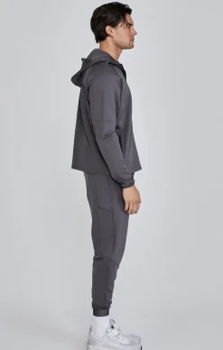 Grey Full Zip Hoodie