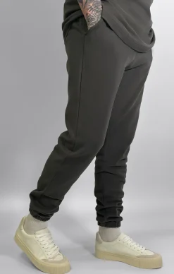 Grey Graphic Joggers