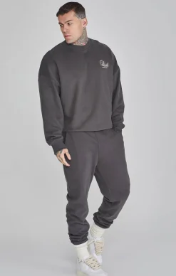 Grey Graphic Sweater