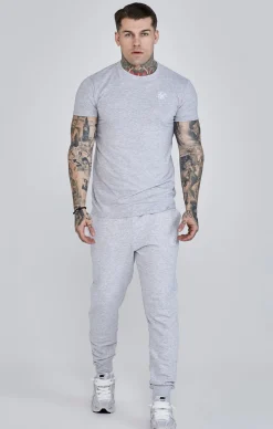 Grey Marl Essentials Joggers
