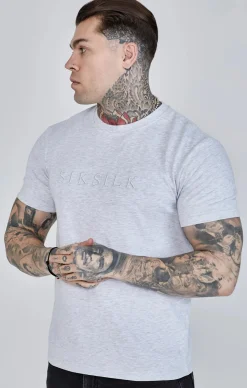 Grey Marl Logo T-Shirt