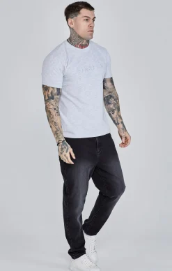 Grey Marl Logo T-Shirt