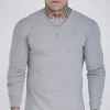 Grey Marl Long Sleeve T-Shirt