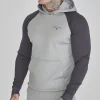 Grey Marl Muscle Fit Hoodie