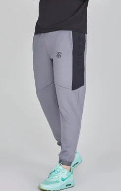 Grey Muscle Fit Joggers