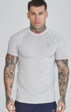 Grey Muscle Fit T-Shirt