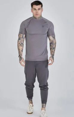 Grey Muscle Fit T-Shirt