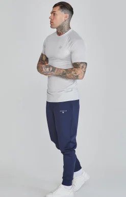 Grey Muscle Fit T-Shirt