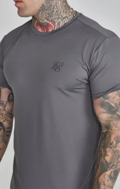 Grey Muscle Fit T-Shirt