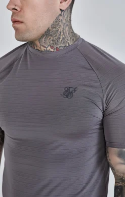 Grey Muscle Fit T-Shirt