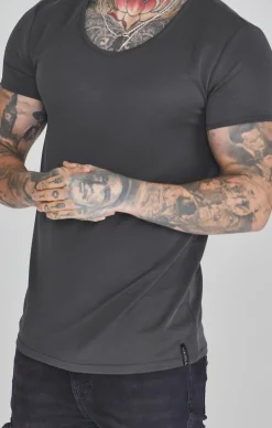 Grey Muscle Fit T-Shirt