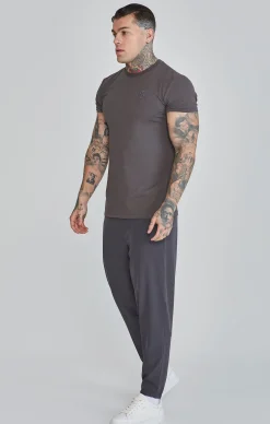 Grey Muscle Fit T-Shirt